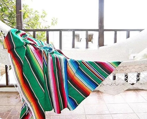 5235 Bohemian style beach blanket