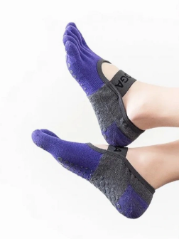 5249 five-toe non-slip yoga socks