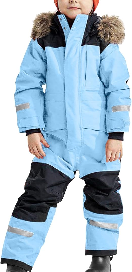 6003 KIDS SNOWSUIT UNISEX WATERPROOF HOODED JACKET