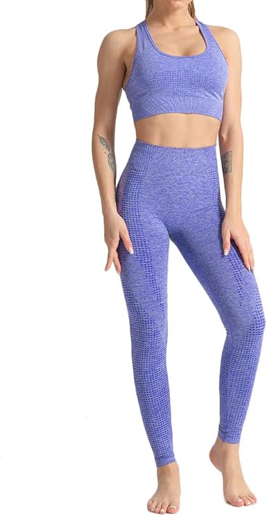 1006 Women Set Two Piece Workout Set Yoga, Gym Clothes Vital Seamless Gym Set Women Active Wear Yoga Suits Gym Wear Fitness Clothing