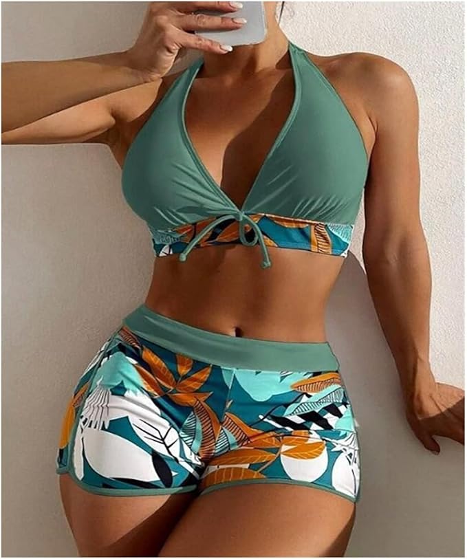 5413 Rosa 2pcs Short Women's Swuimsuit