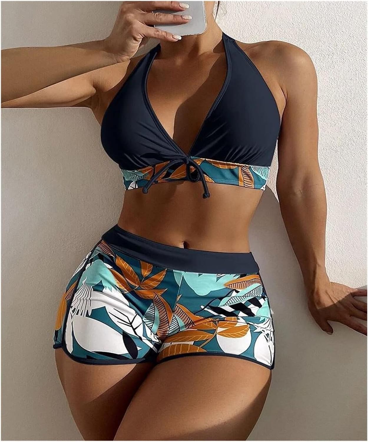 5412 Paxas 2pcs Short Women's Swuimsuit