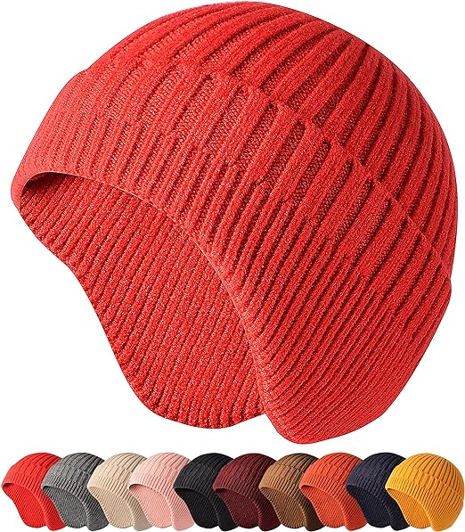 Beanie Hats Winter Hats Ear Covers for Men Women Kids Warm 553