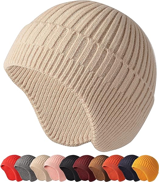 Beanie Hats Winter Hats Ear Covers for Men Women Kids Warm 553