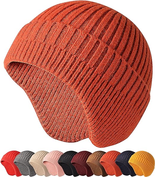 Beanie Hats Winter Hats Ear Covers for Men Women Kids Warm 553