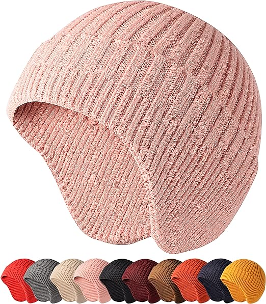 Beanie Hats Winter Hats Ear Covers for Men Women Kids Warm 553