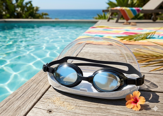 8006 Swimming Goggles round shape