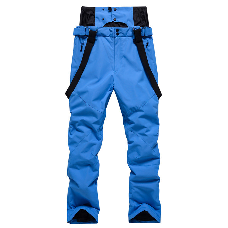 Unisex Suspenders Ski Pants Warm Snow Trousers Winter Ski Snowboard Pants Waist 5005