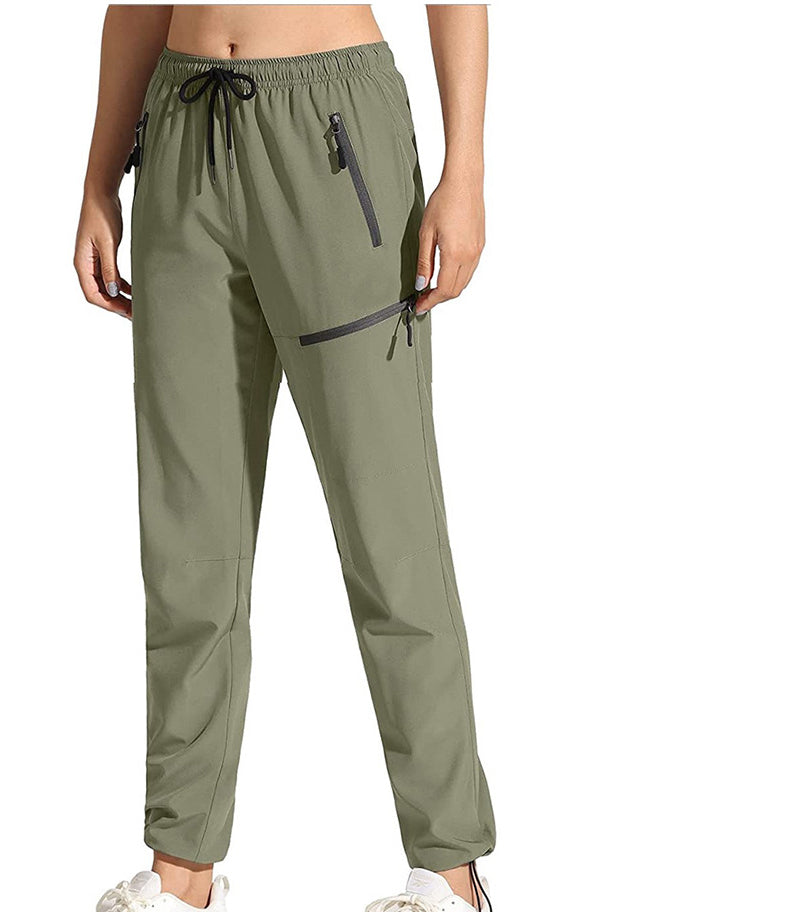 1317 Women's Lightweight Trekking Hiking Pants Quick Dry UV Protection with Zipper Pockets