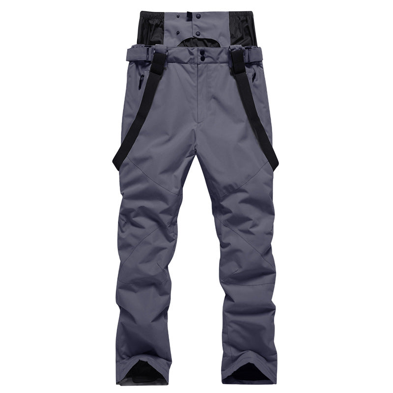 Unisex Suspenders Ski Pants Warm Snow Trousers Winter Ski Snowboard Pants Waist 5005