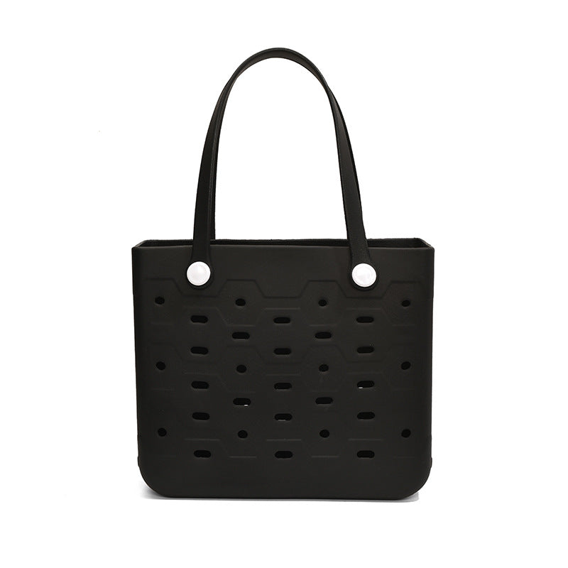 1314 Rubber Tote open Bag