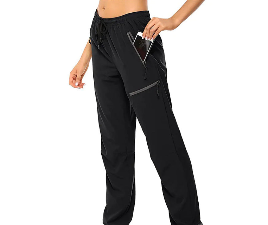 1317 Women's Lightweight Trekking Hiking Pants Quick Dry UV Protection with Zipper Pockets