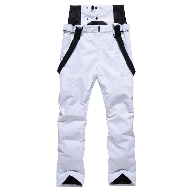 Unisex Suspenders Ski Pants Warm Snow Trousers Winter Ski Snowboard Pants Waist 5005