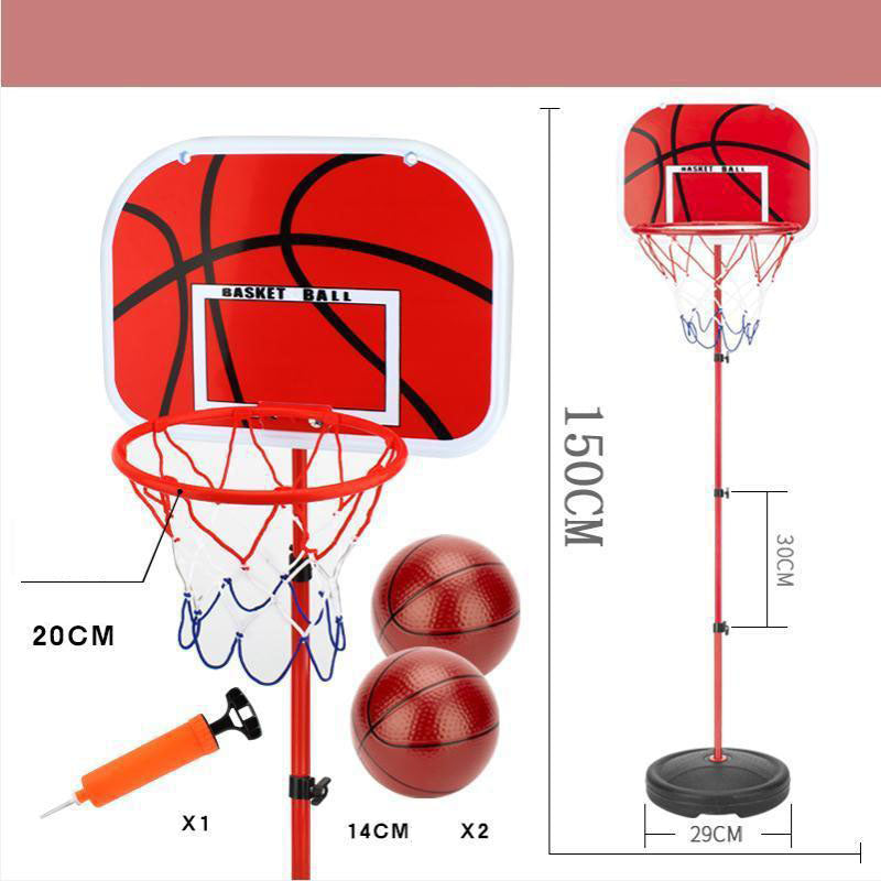 Basketball Stands Height Adjustable Kids Basketball Goals Hoop Toy Set 5012