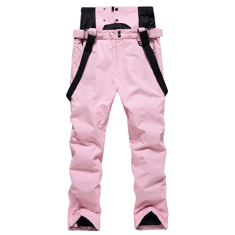 Unisex Suspenders Ski Pants Warm Snow Trousers Winter Ski Snowboard Pants Waist 5005