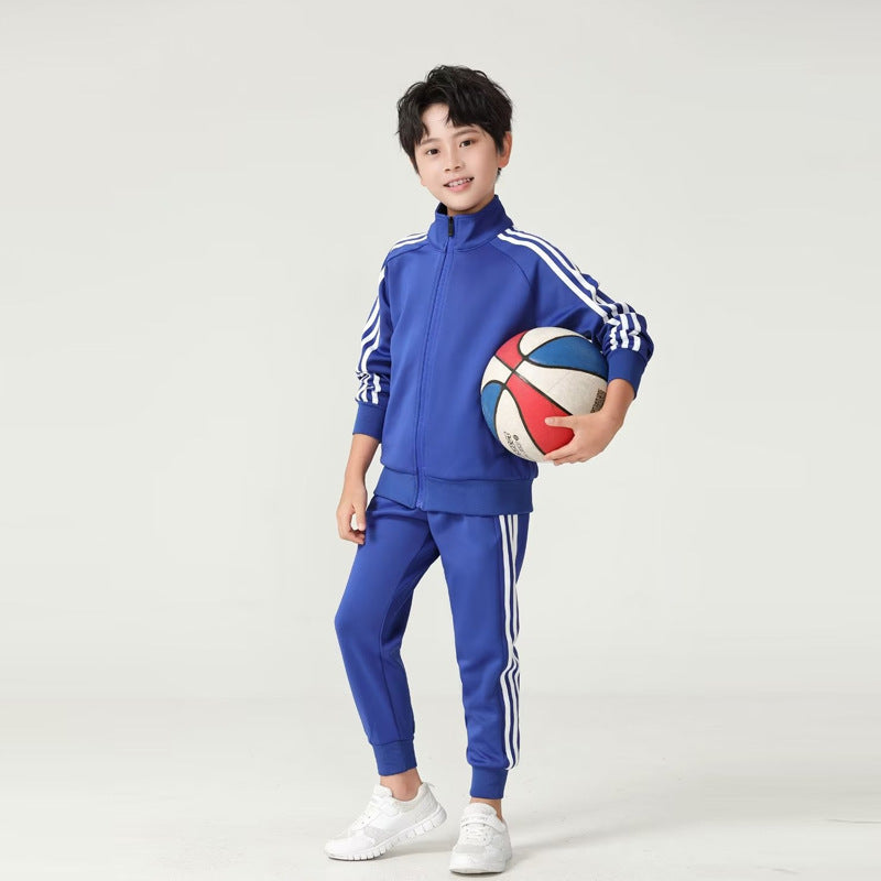 1301 Boy's Athletic Gym Running Sports Track Suit 3ligne