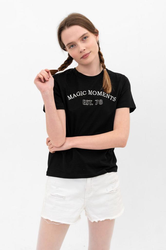 02269 WMNS COTTON T-SHIRT MAGICAL