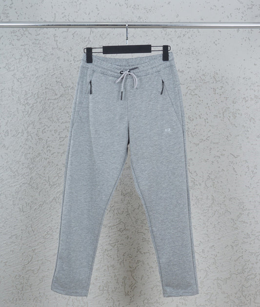 As-422 Regular leg fit cotton sweatpants hide zip