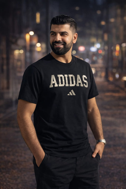 6107 Adidas Collegiate Lineage Graphic T-Shirt