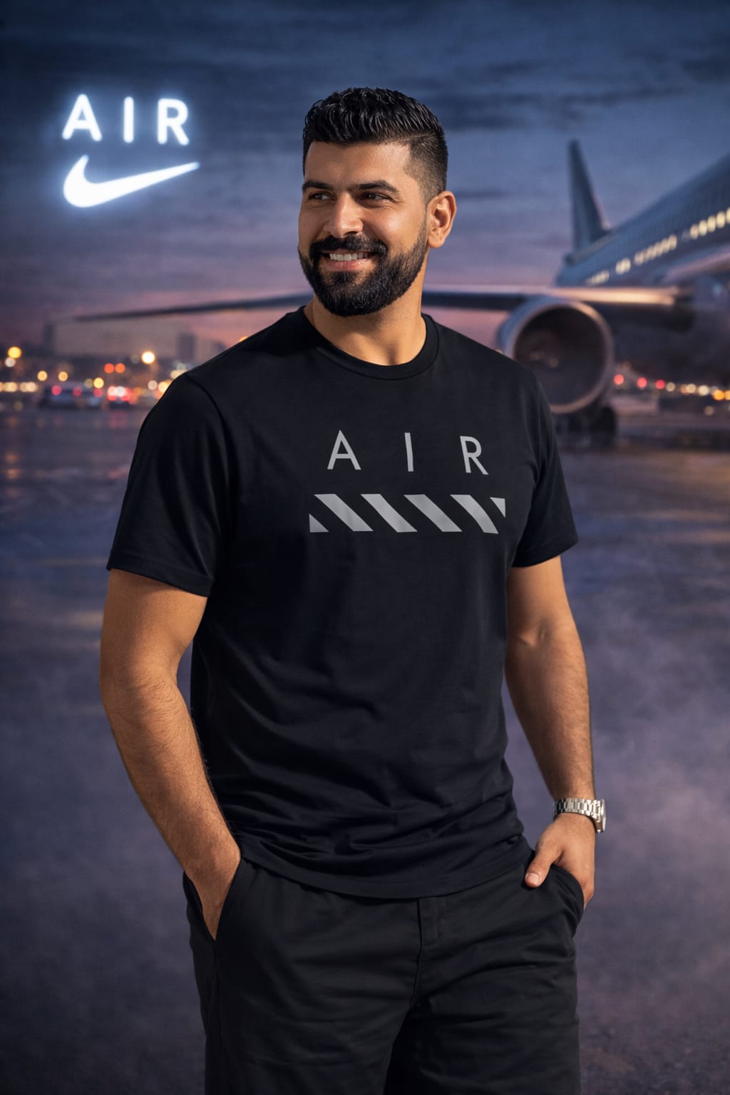 6110 Nike Sportswear "Air" Graphic T-Shirt