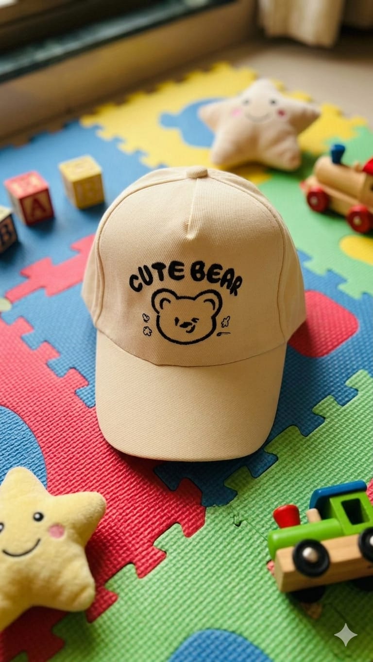 91-C Cute Bear Infant hat