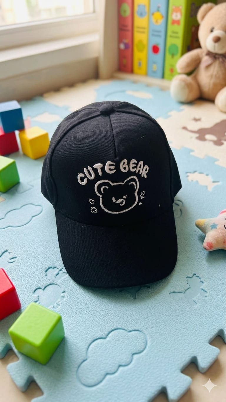 91-C Cute Bear Infant hat