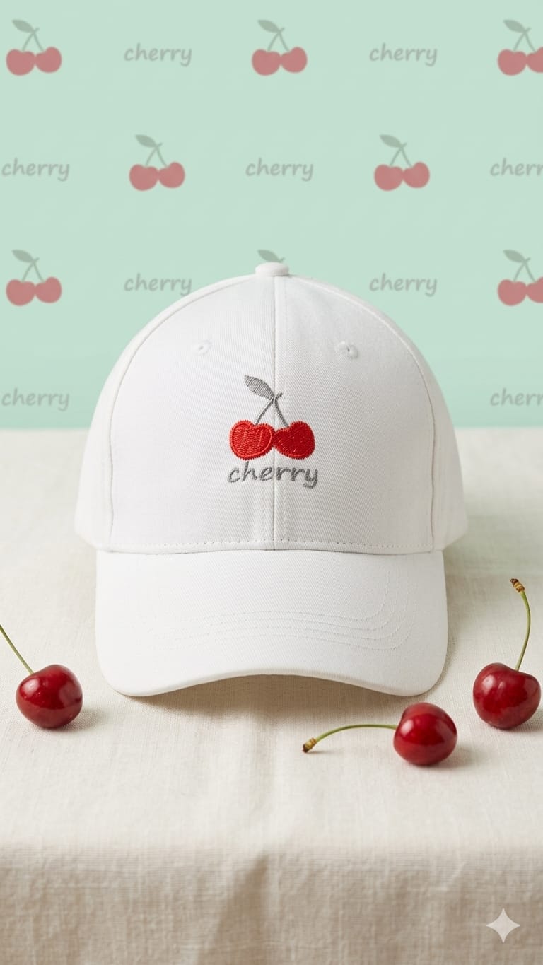 K1260 CHERRY ADULT HAT
