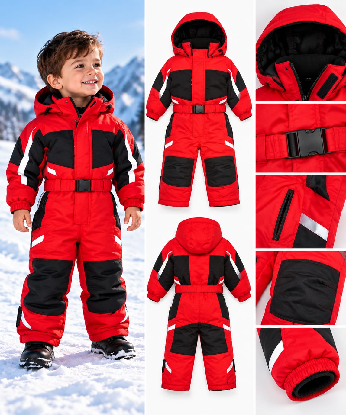 59971 Infant onepiece winter snowsuit