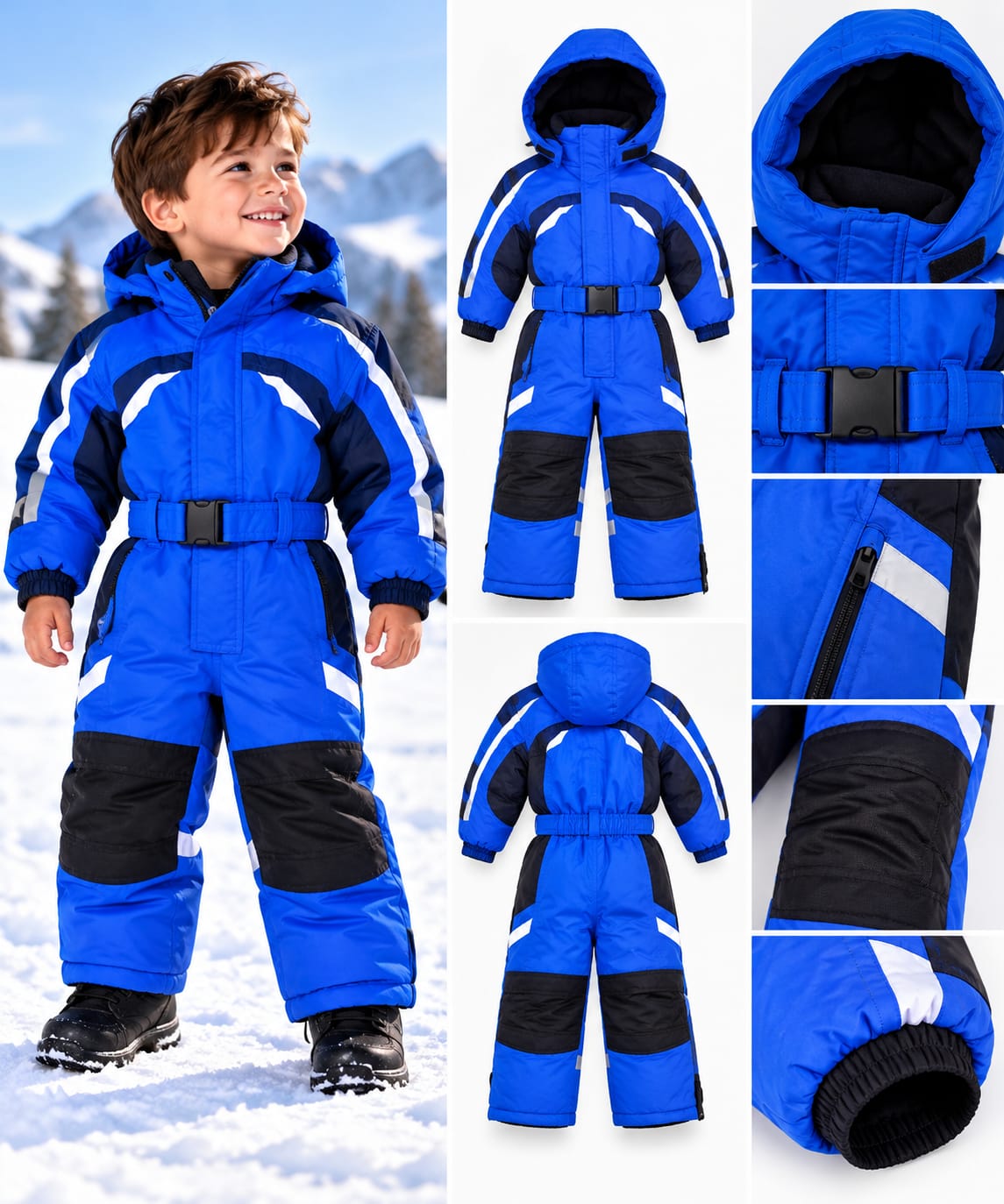 59971 Infant onepiece winter snowsuit