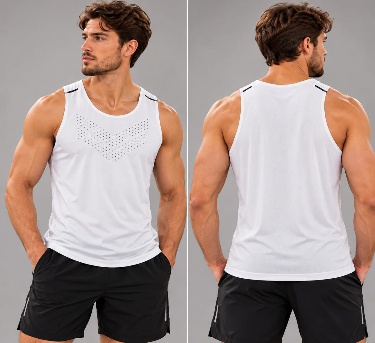 1035 TANK TOP I SHIRT SEAMLESS MEN