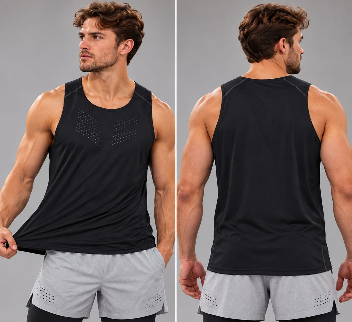 1035 TANK TOP I SHIRT SEAMLESS MEN