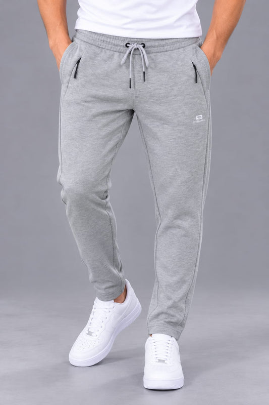 As-422 Regular leg fit cotton sweatpants hide zip