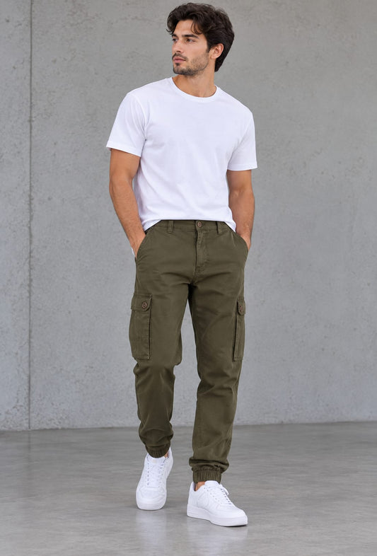 1954 MEN UFO CARGO JOGGER SLIM WITH POCKET