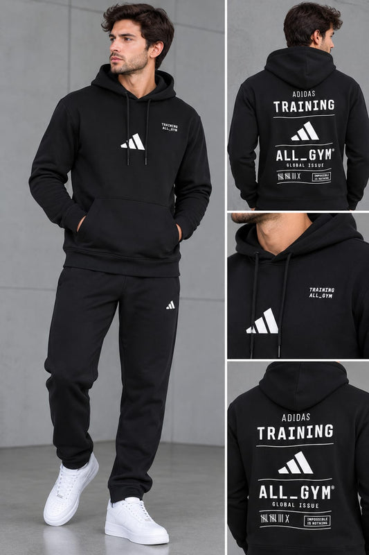 62774263 adidas Unisex All-Gym Category Pump Cover Hoodie Sweatshirt