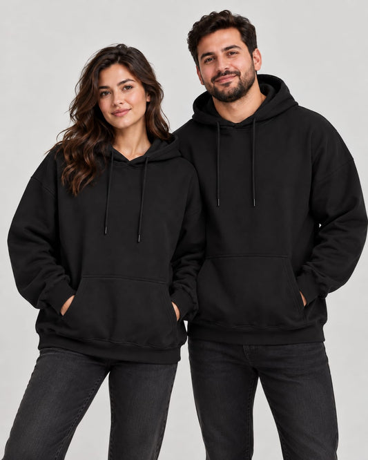 1351 HOODIE BASIC OVERSIZE UNISEX