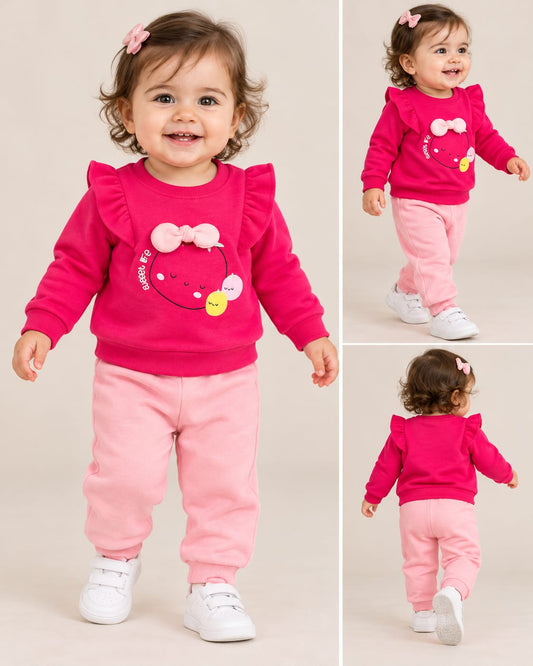 53934 Bow girl set 6-18months