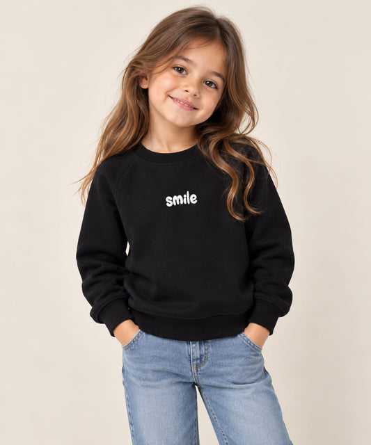 6109 SMILE GIRL SWEATSHIRT