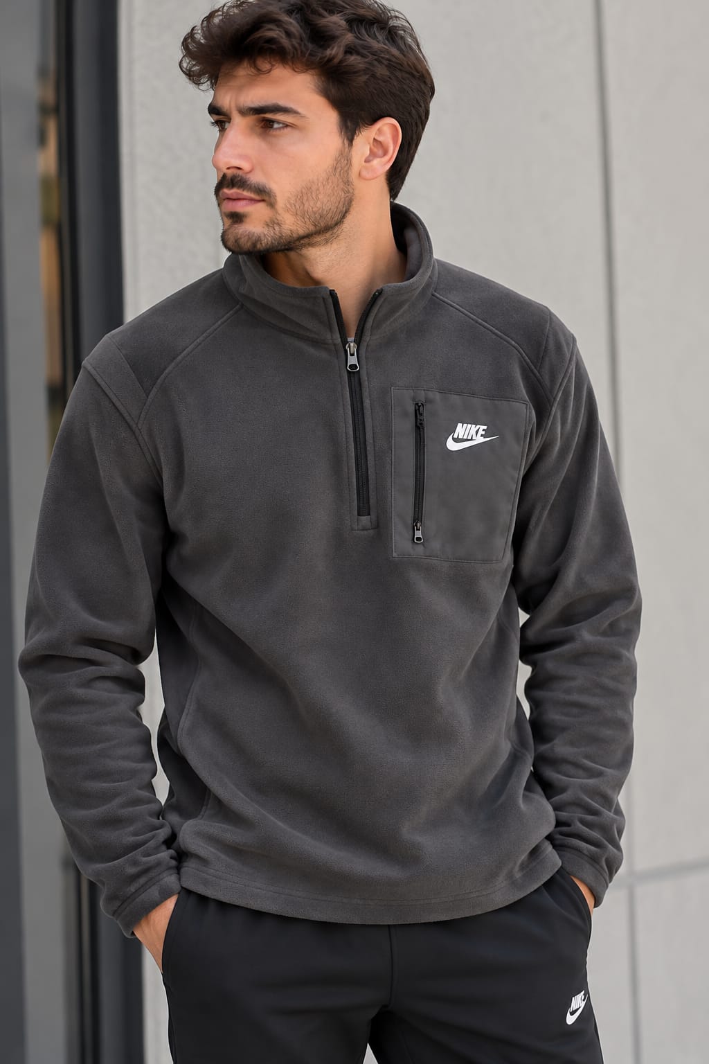 9701 Polar Nike Half zip men's top