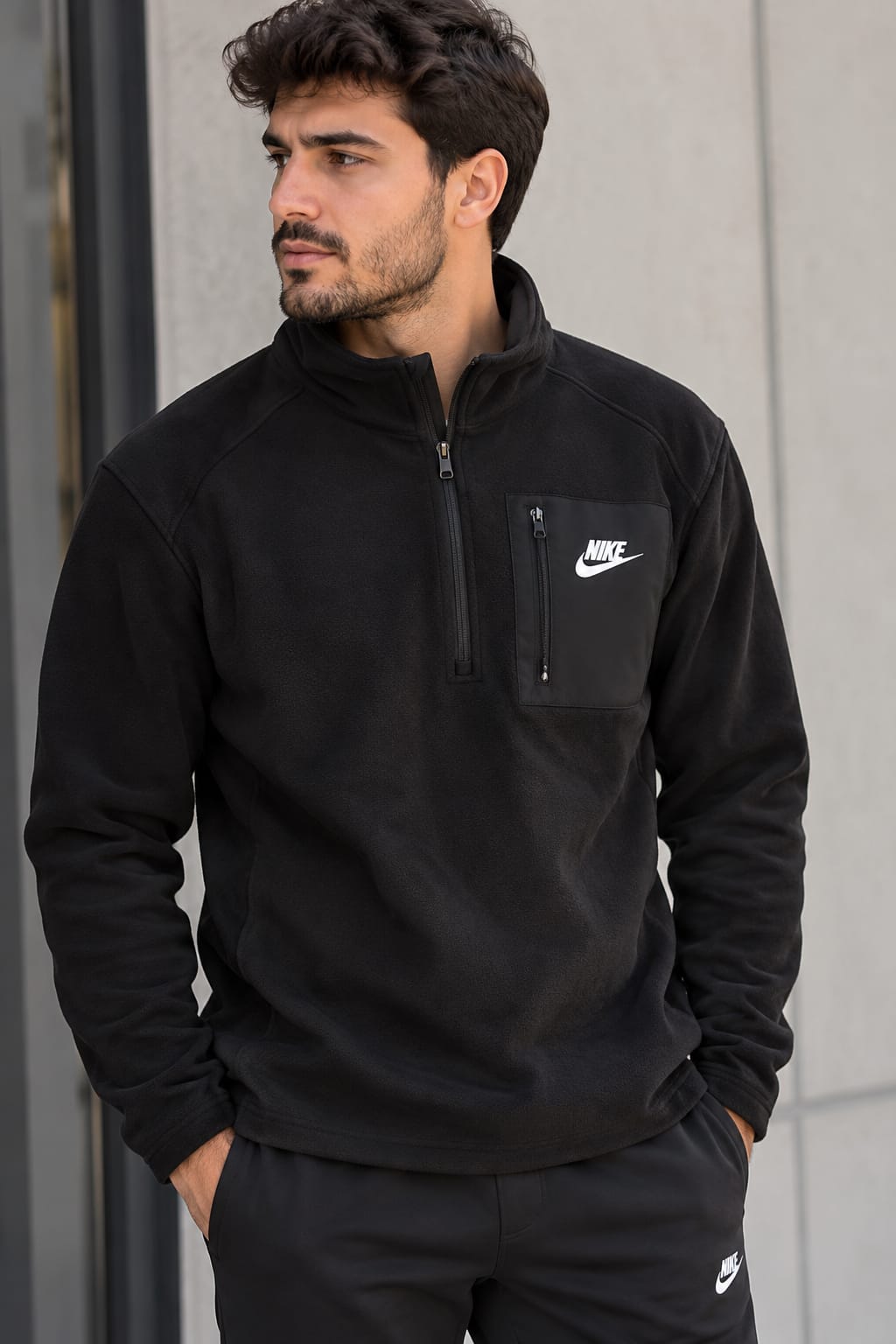 9701 Polar Nike Half zip men's top