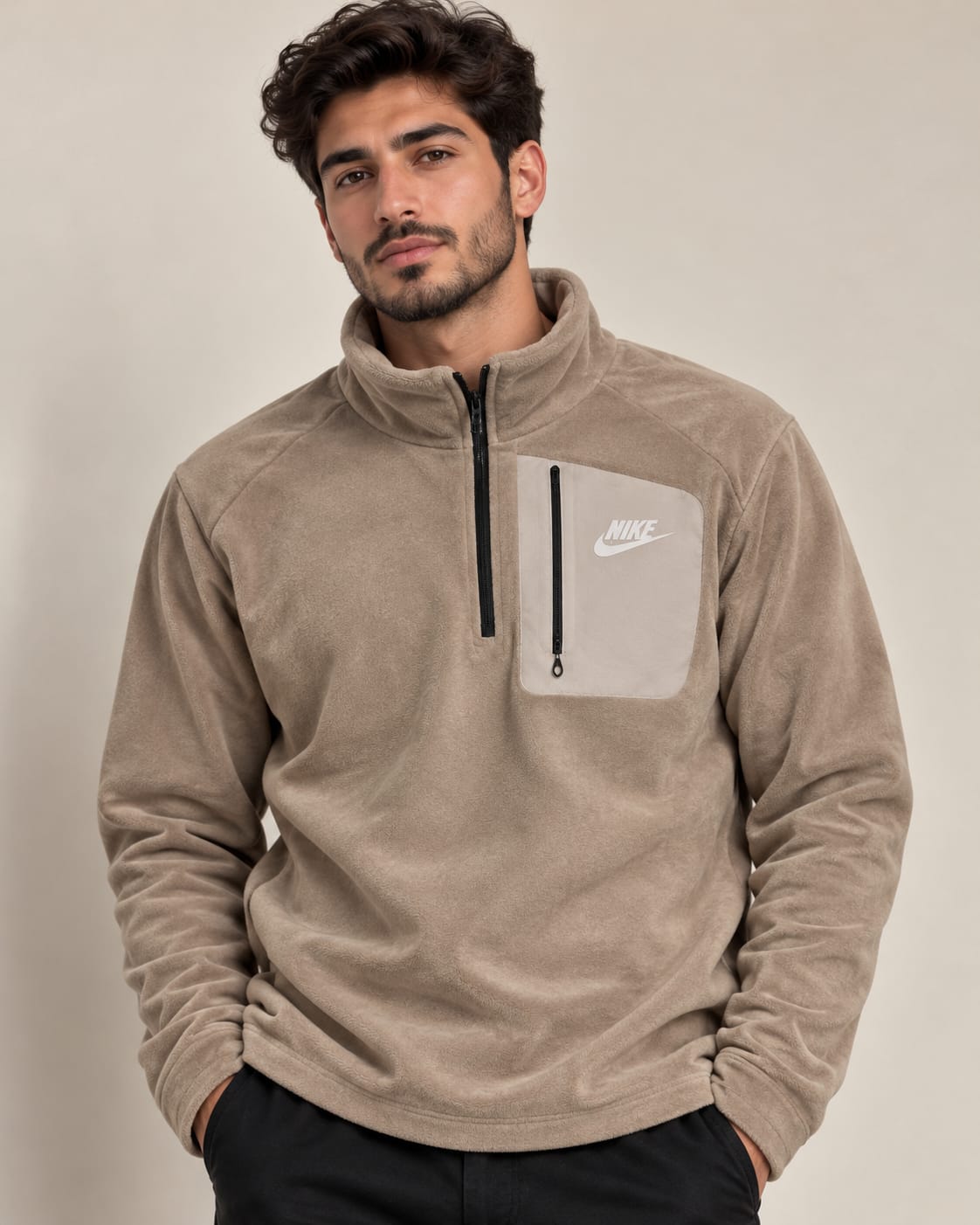 9701 Polar Nike Half zip men's top