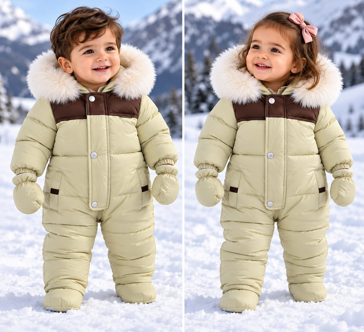 6008 INFANT DOWN JACKETS OVERALL