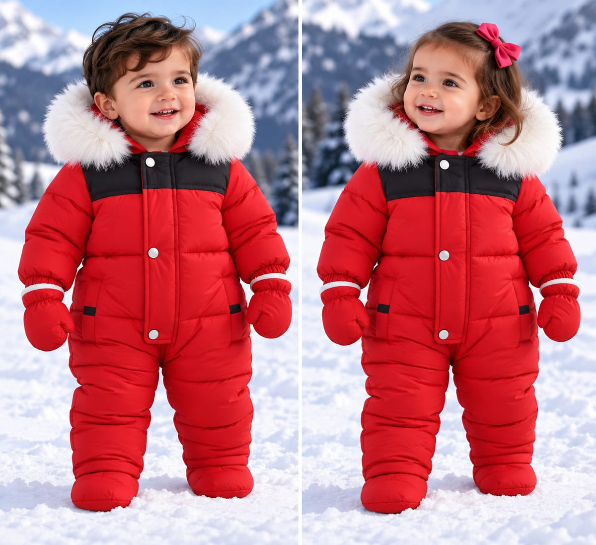 6008 INFANT DOWN JACKETS OVERALL