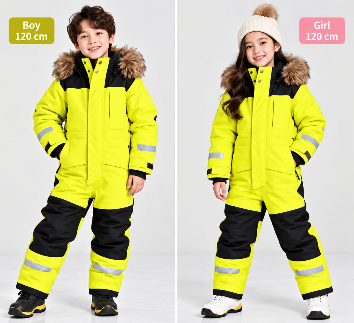 6003 KIDS SNOWSUIT UNISEX WATERPROOF HOODED JACKET
