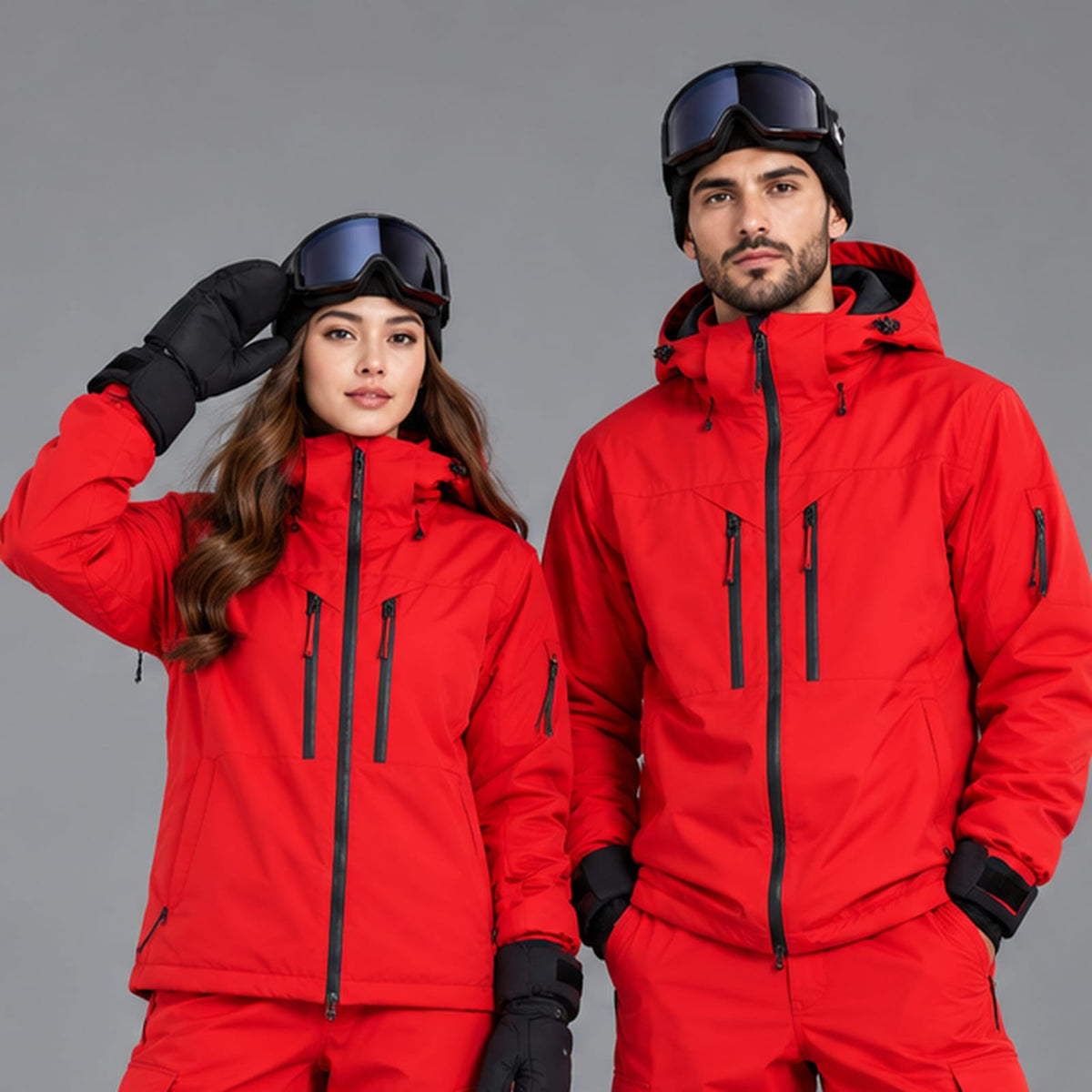 4067 Oversized ski Jacket