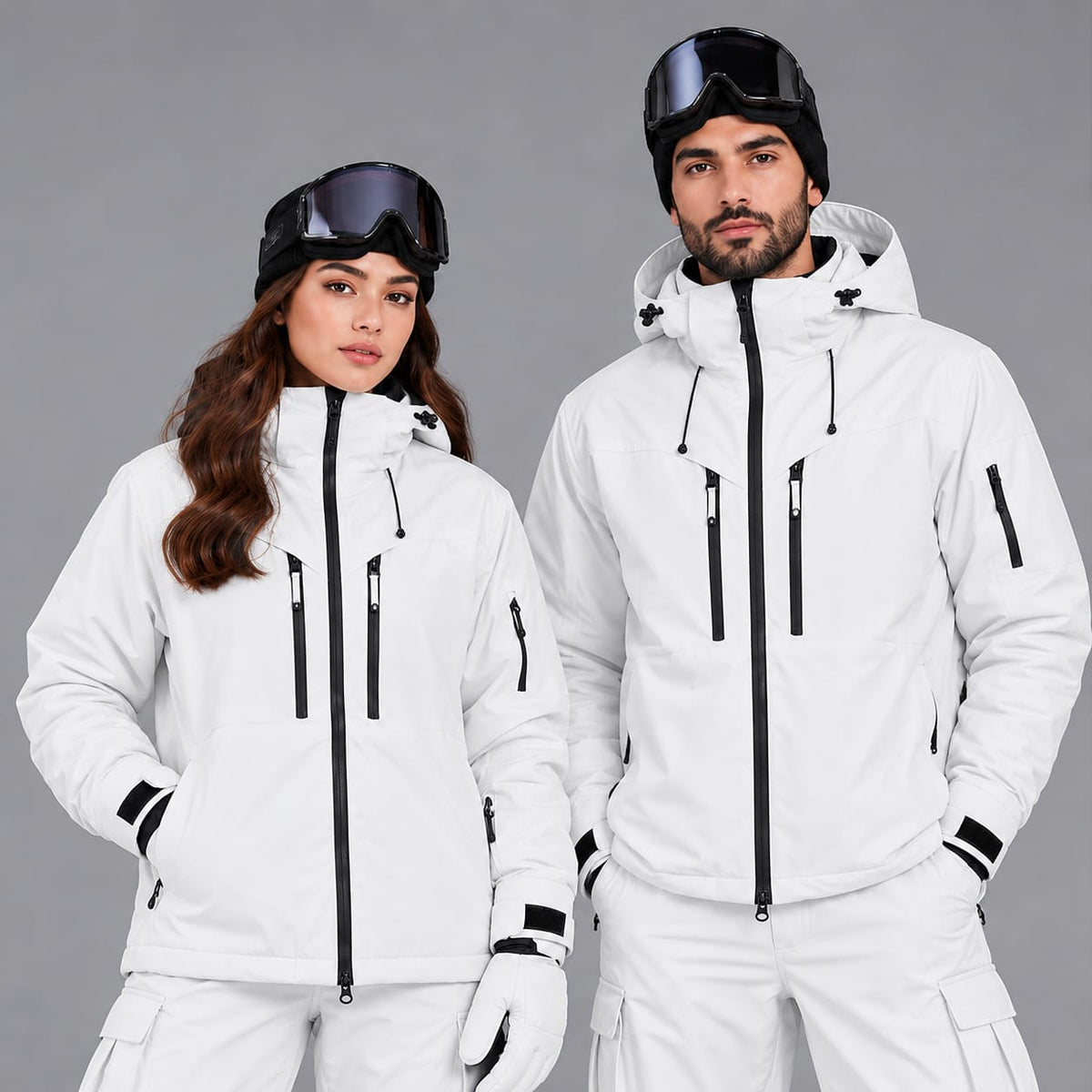 4067 Oversized ski Jacket