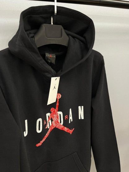 657928 JORDAN Red WINTER HOODIE