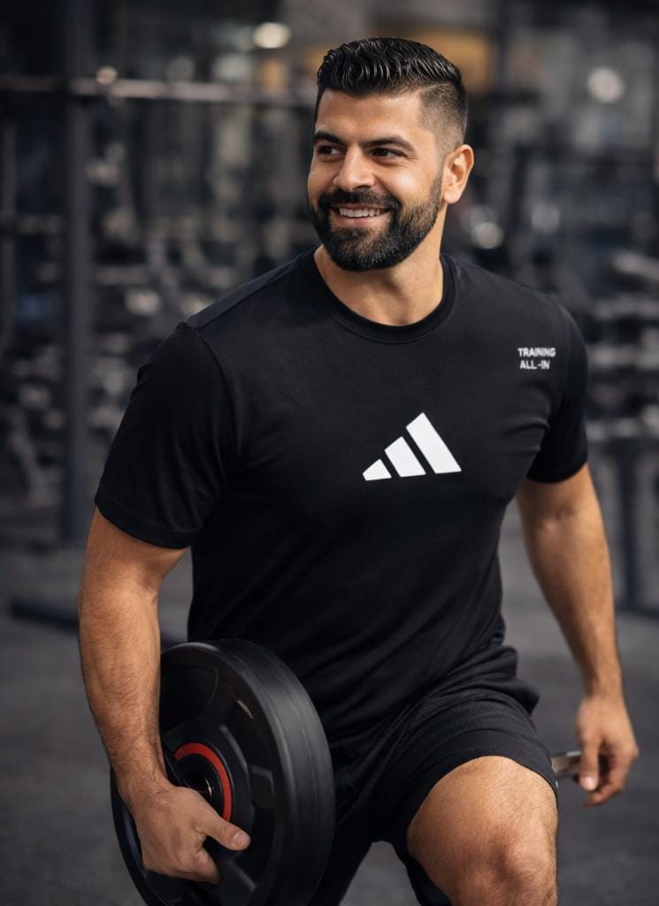 6112 Adidas All Gym Category Graphic Men Training T-Shirt