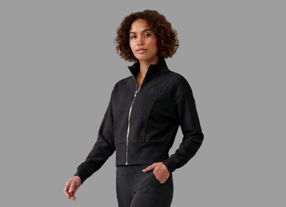 97317 FULL ZIP WMNS SWEATSHIRT COTTON