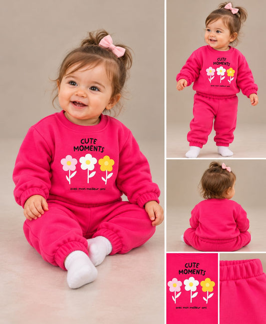 53921 Cute moment kids girl set 6-18months