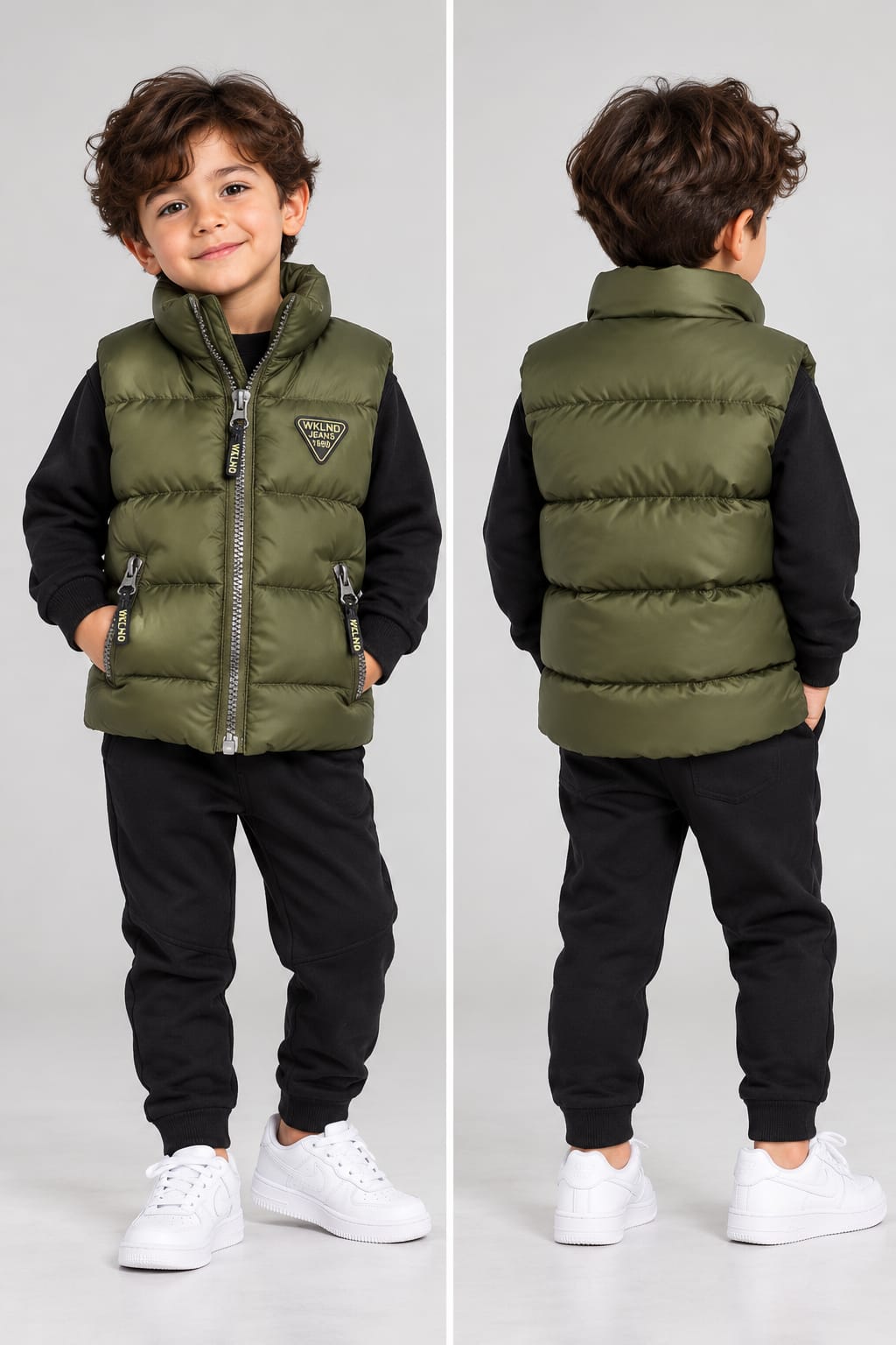 8003K GILET PUFFER ENFANT